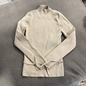 Aritzia Babaton open back sweater